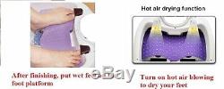 Feet Massager Spa Heated Foot and Calf Bath Wave Water Massage Therapy NEW