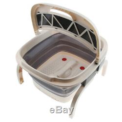 Foldable Electric SPA Foot Bath Tub Bucket Basin Massager Heated Massage