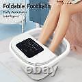 Foldable Foot Soak Tub Smart Heating Foot Massager Spa Soaker 11L US Plug