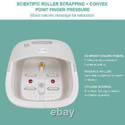 Folding Foot Spa Bath Massager Electric Heating Household Foot Bath Machine HPT