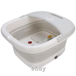 Folding Foot Spa Bath Massager Electric Heating Household Foot Bath Machine HPT