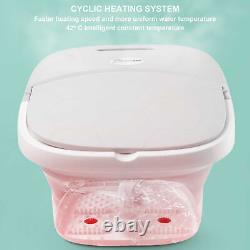 Folding Foot Spa Bath Massager Electric Heating Household Foot Bath Machine HPT