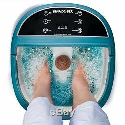 Foot Bath Massager with Heat, Foot Spa Machine Feet Soaking Tub Features Vibrati