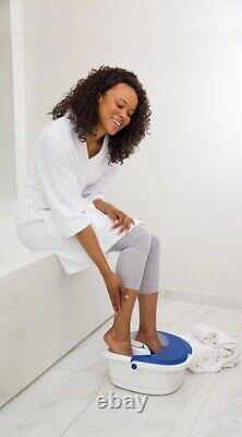 Foot Bath Spa Massager Heat Bubbles Massage Bubble Feet Soaker Toe Touch Control