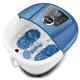 Foot Bath Spa Massager With Heat Bubbles, Heated Foot Spa With Motorized