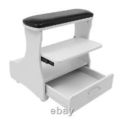 Foot Rest Pedicure Manicure Funiture Footbath Stool with Wheels, Trolley