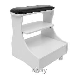 Foot Rest Pedicure Manicure Funiture Footbath Stool with Wheels, Trolley