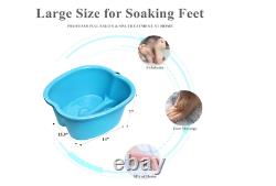 Foot Soaking Bath Home Feet Spa Tub Wash Basin Leg Bucket Detox Massage Pedicure