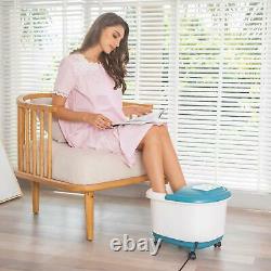 Foot Spa Bath Massager Automatic Foot Massage Rollers Electric Feet Salon Tub