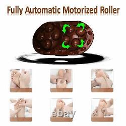 Foot Spa Bath Massager Automatic Massage Rollers Heat Temperature with Wheels HOT