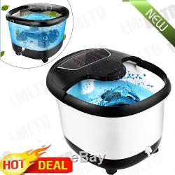 Foot Spa Bath Massager Automatic Massage Rollers Heating Soaker Bucket 500W HOT