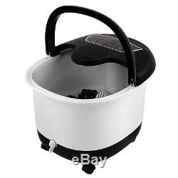 Foot Spa Bath Massager Automatic Rollers Heating Soaker Bucket 500W with HTBM 01