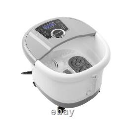 Foot Spa Bath Massager Digital with Massage Automatic Roller Heat Stress Relief