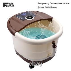 Foot Spa Bath Massager Foot Bath Tub with Adjustable Time & Temperature NEW