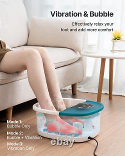 Foot Spa Bath Massager & RENPHO Foot Massager Machine with Heat