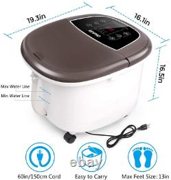 Foot Spa Bath Massager, RENPHO Motorized Foot Spa with Heat and Massage and Jets