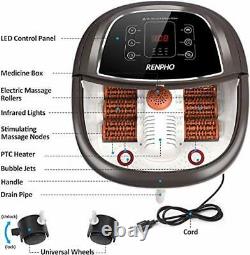 Foot Spa Bath Massager With Fast Heating Automatic Powerful Bubble Jets