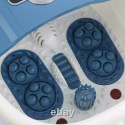 Foot Spa Bath Massager With Rollers Deep Heating Soaker Bucket Digital Timer