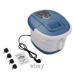 Foot Spa Bath Massager With Rollers Deep Heating Soaker Digital Temp Timer US