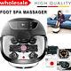 Foot Spa Bath Massager Withautomatic Massaging Rollers Maize Roller Comfort Home