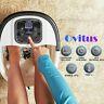 Foot Spa Bath Massager Withheat Bubbles Vibration Massage Rollers Temp Timer A++//
