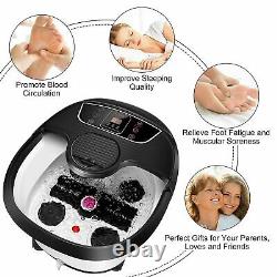 Foot Spa Bath Massager withHeat Massage and Bubble Jets Multi-Modes Foot Relax