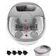 Foot Spa Bath Massager Withheat Massage And Bubble Jets Multi-modes Foot Relief-