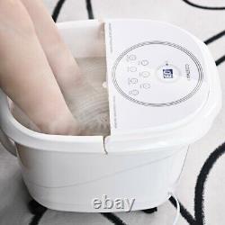 Foot Spa Bath Massager with 3 Angle Shower White