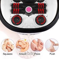 Foot Spa Bath Massager with Heat Bubbles, Automatic Tai Chi Massage Roller 05
