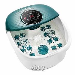 Foot Spa/Bath Massager with Heat, Bulbbles, and Vibration, Digital Temperature