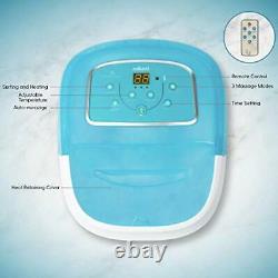 Foot Spa Bath Massager with Heat, Extra Large Size with Wheeled Base