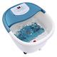 Foot Spa Bath Massager With Heat, Foot Bath With Automatic Massage Rollers, B