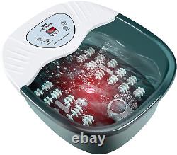 Foot Spa Bath Massager with Heat, Pedicure Foot Soak Tub with 22 Massaging Rolle