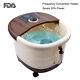 Foot Spa Bath Massager With Heat Roller Bucket Adjustable Time&temp Relax Hot
