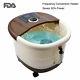 Foot Spa Bath Massager With Heat Roller Bucket Relaxtion Adjustable B 08
