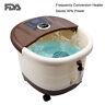 Foot Spa Bath Massager With Heat Roller Bucket Relaxtion Adjustable Time&temp