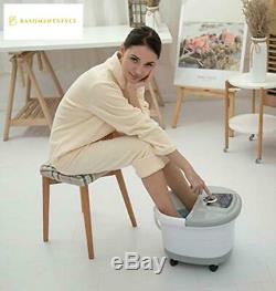 Foot Spa Bath Massager with Heat and Automatic Massage Foot Pedicure Spa Machine