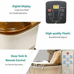 Foot Spa Bath Massager with Heat and Water Jet Electric Pedicure Salon
