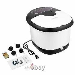 Foot Spa Bath Massager with Massage Rollers and Balls(Motorized) Heat and Bubbles