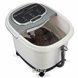 Foot Spa Bath Massager with Temperature Control Motorized Rollers Shower Time