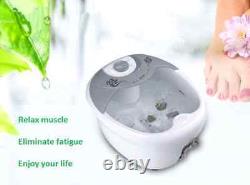 Foot Spa Bath Massager with heat, HF vibration, O2 bubbles, Pedicure Therapy, New