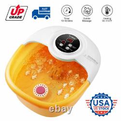 Foot Spa Bath Motorized Massager with heat Electric Feet Salon Tub with Shower NEW