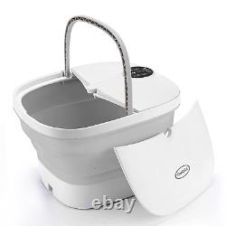 Foot Spa Bath with Heat and Massage Bubble Jet, Pedicure Foot Spa with Motorized