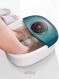 Foot Spa Bath with Heat and Massage, Pedicure Foot Soaking Tub with Removable Ro
