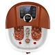 Foot Spa Bath With Heat And Massage And Bubbles, Foot Bath Massager With16 Motoriz