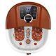 Foot Spa Bath With Heat And Massage And Bubbles, Foot Bath Massager With16