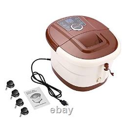 Foot Spa Bath with Heat and Massage and Bubbles Foot Bath Massager with16 Motor