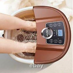 Foot Spa Bath with Heat and Massage and Bubbles, Foot Bath Massager with16 Motoriz