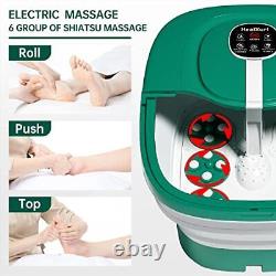 Foot Spa Bath with Heat and Massage and Jets, Bubbles, and
