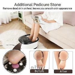 Foot Spa Foot Bath Massager with Heat 3 Automatic Modes and 4 Motorized